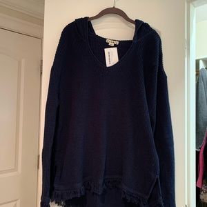 Relais Navy hoodie sweater